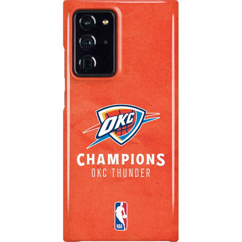 2025 NBA Champions Oklahoma City Thunder Galaxy Cases