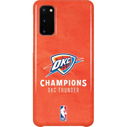 2025 NBA Champions Oklahoma City Thunder Galaxy S20 Lite Case
