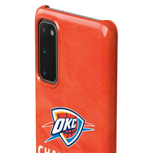 2025 NBA Champions Oklahoma City Thunder Galaxy S20 Lite Case