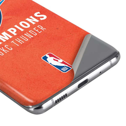 2025 NBA Champions Oklahoma City Thunder Galaxy S20 Plus Skin