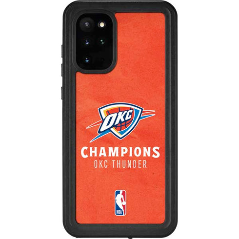 2025 NBA Champions Oklahoma City Thunder Galaxy S20 Plus Waterproof Case