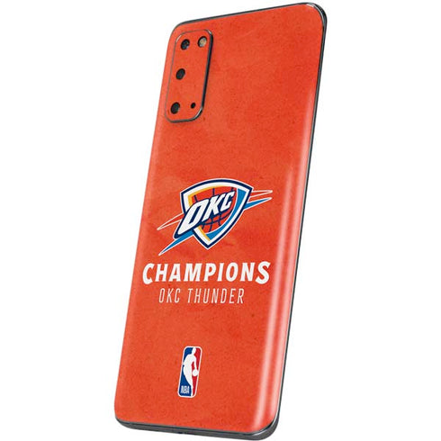 2025 NBA Champions Oklahoma City Thunder Galaxy S20 Skin