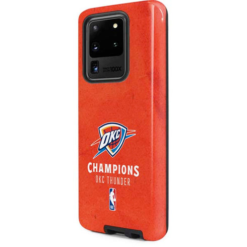 2025 NBA Champions Oklahoma City Thunder Galaxy S20 Ultra 5G Pro Case