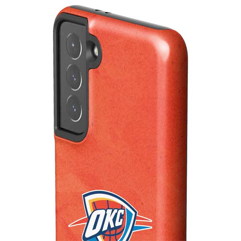 2025 NBA Champions Oklahoma City Thunder Galaxy S21 5G Pro Case