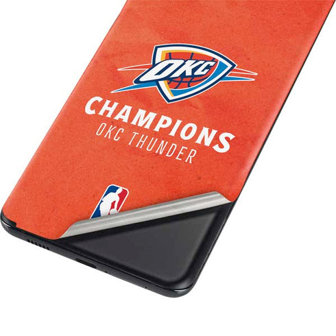 2025 NBA Champions Oklahoma City Thunder Galaxy S21 5G Skin