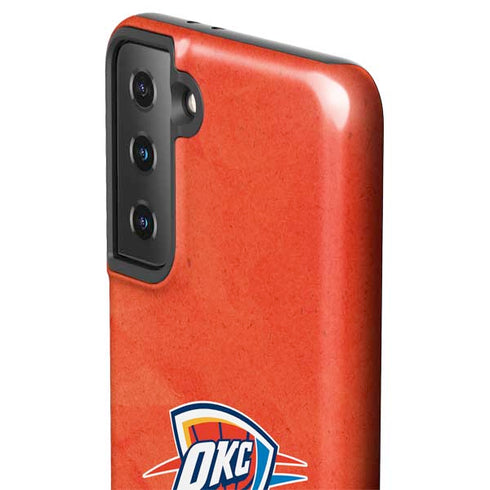 2025 NBA Champions Oklahoma City Thunder Galaxy S21 FE Pro Case
