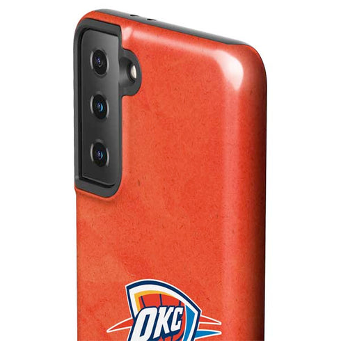 2025 NBA Champions Oklahoma City Thunder Galaxy S21 Plus 5G Pro Case