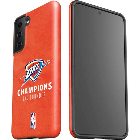 2025 NBA Champions Oklahoma City Thunder Galaxy S21 Plus 5G Pro Case