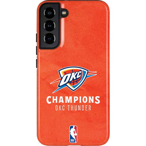 2025 NBA Champions Oklahoma City Thunder Galaxy S22 Plus Pro Case