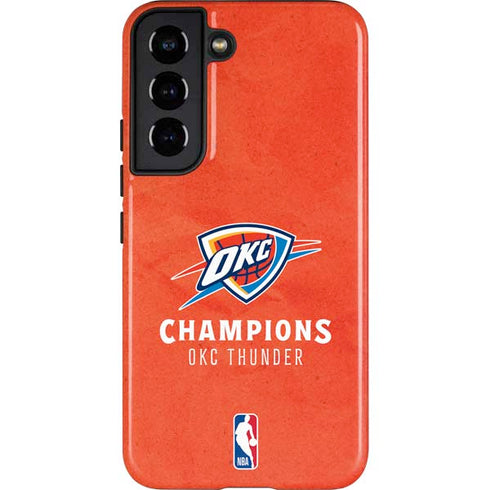 2025 NBA Champions Oklahoma City Thunder Galaxy S22 Pro Case