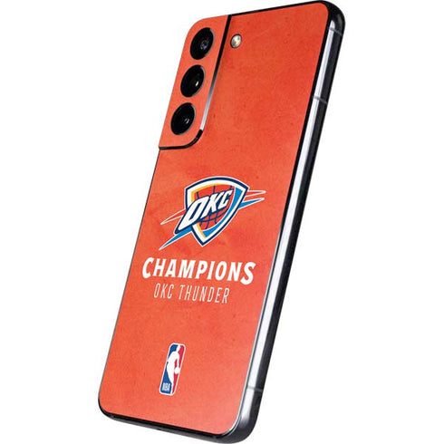 2025 NBA Champions Oklahoma City Thunder Galaxy S22 Skin