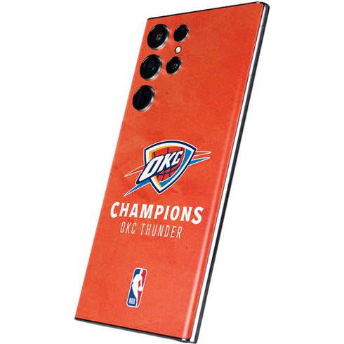 2025 NBA Champions Oklahoma City Thunder Galaxy S22 Ultra Skin