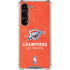 2025 NBA Champions Oklahoma City Thunder Galaxy S23 Clear Case