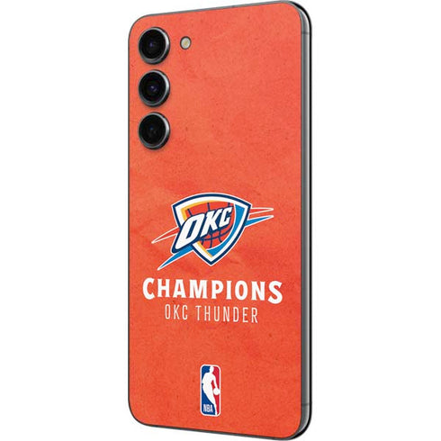 2025 NBA Champions Oklahoma City Thunder Galaxy S23 FE Skin
