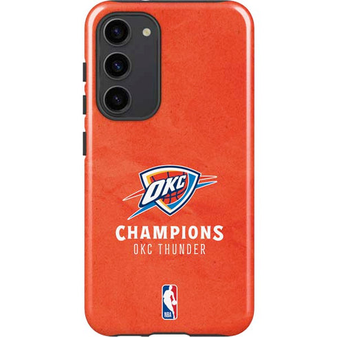 2025 NBA Champions Oklahoma City Thunder Galaxy S23 Plus Pro Case