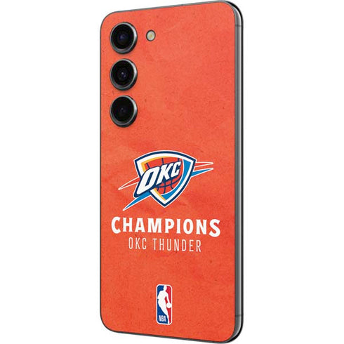 2025 NBA Champions Oklahoma City Thunder Galaxy S23 Skin