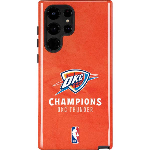 2025 NBA Champions Oklahoma City Thunder Galaxy S23 Ultra Pro Case
