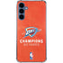 2025 NBA Champions Oklahoma City Thunder Galaxy S24 Clear Case