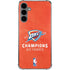 2025 NBA Champions Oklahoma City Thunder Galaxy S24 Plus Clear Case