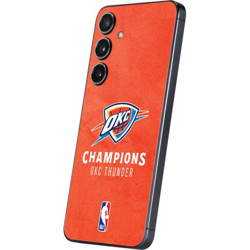 2025 NBA Champions Oklahoma City Thunder Galaxy S24 Plus Skin