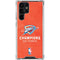 2025 NBA Champions Oklahoma City Thunder Galaxy S24 Ultra Clear Case