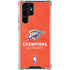 2025 NBA Champions Oklahoma City Thunder Galaxy S24 Ultra Clear Case