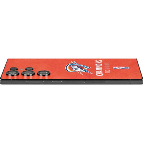 2025 NBA Champions Oklahoma City Thunder Galaxy S24 Ultra Skin