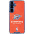 2025 NBA Champions Oklahoma City Thunder Galaxy S25 Clear Case