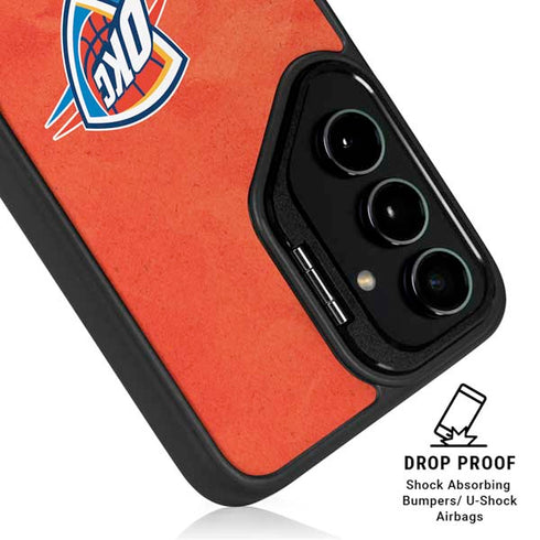 2025 NBA Champions Oklahoma City Thunder Galaxy S25 Kickstand Case
