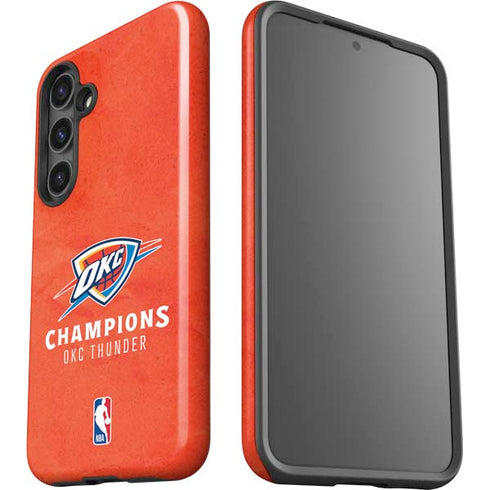 2025 NBA Champions Oklahoma City Thunder Galaxy S25 Plus Impact Case