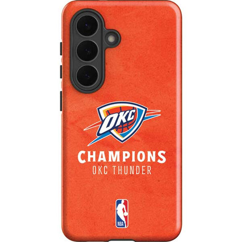2025 NBA Champions Oklahoma City Thunder Galaxy S26 Plus Impact Case