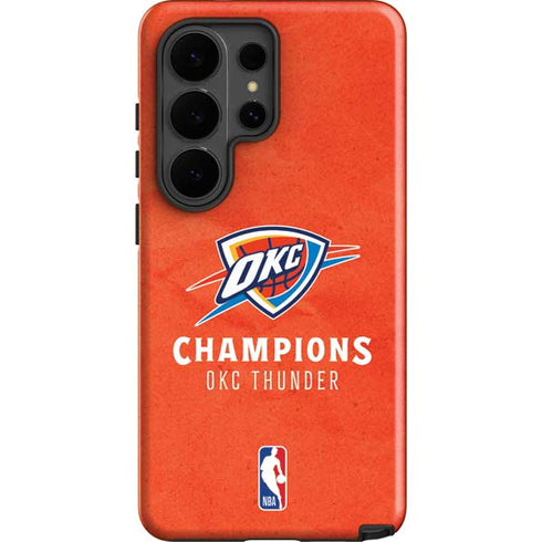 2025 NBA Champions Oklahoma City Thunder Galaxy S26 Ultra Impact Case