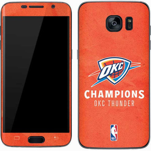 2025 NBA Champions Oklahoma City Thunder Galaxy S7 Skin