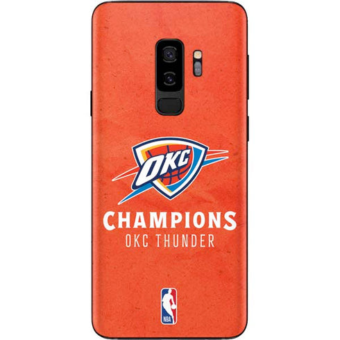 2025 NBA Champions Oklahoma City Thunder Galaxy S9 Plus Skin