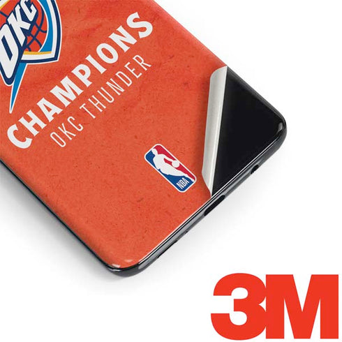 2025 NBA Champions Oklahoma City Thunder Galaxy S9 Plus Skin