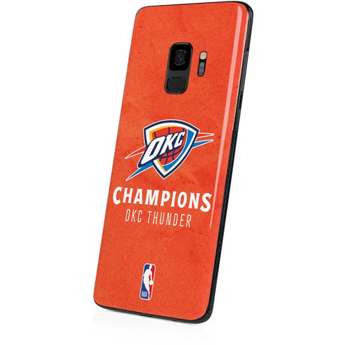 2025 NBA Champions Oklahoma City Thunder Galaxy S9 Skin