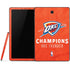 2025 NBA Champions Oklahoma City Thunder Samsung Galaxy Tab Skin