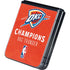 2025 NBA Champions Oklahoma City Thunder Galaxy Z Flip5 5G Skin