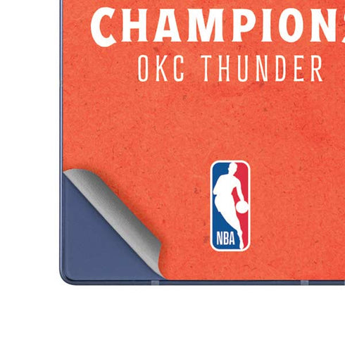 2025 NBA Champions Oklahoma City Thunder Galaxy Z Fold6 Skin