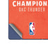 2025 NBA Champions Oklahoma City Thunder Galaxy Z Fold6 Skin