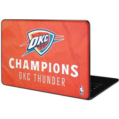 2025 NBA Champions Oklahoma City Thunder Google Pixelbook Go Skin