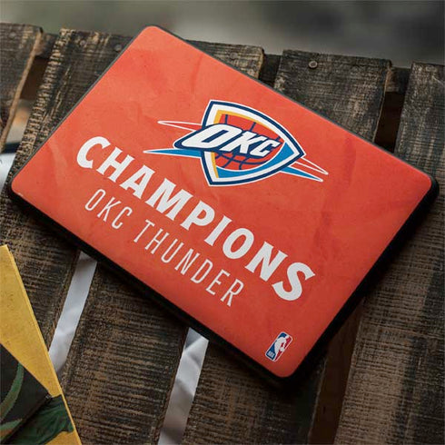 2025 NBA Champions Oklahoma City Thunder Google Pixelbook Go Skin