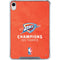 2025 NBA Champions Oklahoma City Thunder iPad 11th Gen (2025) Clear Case