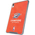 2025 NBA Champions Oklahoma City Thunder iPad 11th Gen (2025) Clear Case