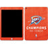 2025 NBA Champions Oklahoma City Thunder Apple iPad Skin