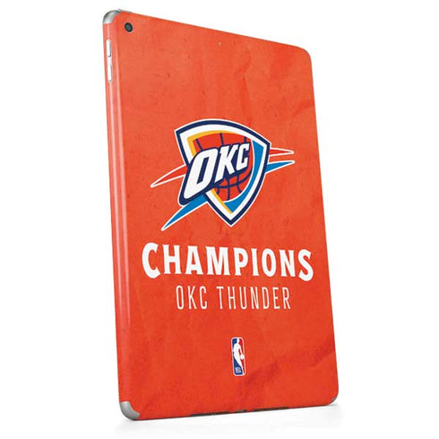 2025 NBA Champions Oklahoma City Thunder Apple iPad Skin