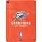 2025 NBA Champions Oklahoma City Thunder Apple iPad Air Skin