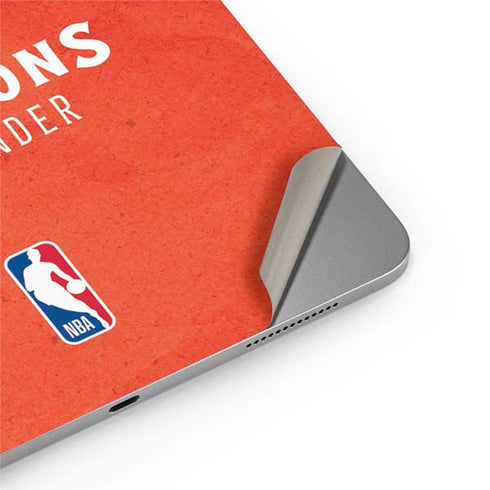 2025 NBA Champions Oklahoma City Thunder Apple iPad Air Skin