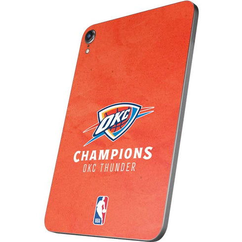 2025 NBA Champions Oklahoma City Thunder Apple iPad Mini Skin