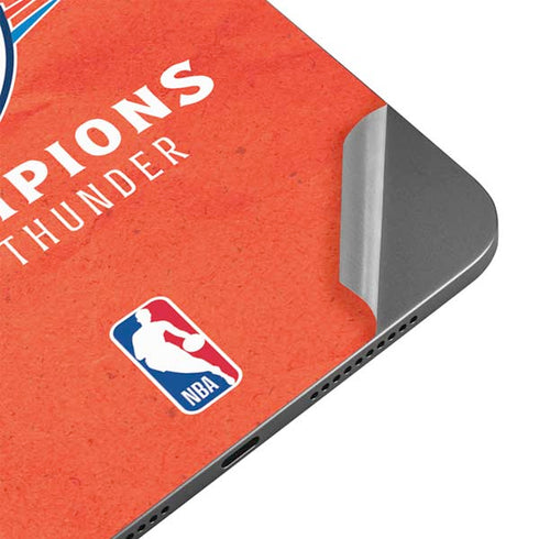 2025 NBA Champions Oklahoma City Thunder Apple iPad Mini Skin